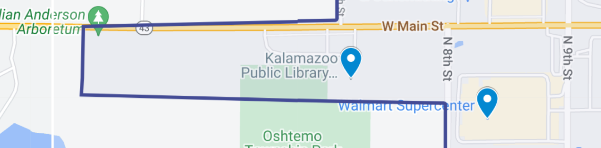 Oshtemo Public Library Location on Google Map